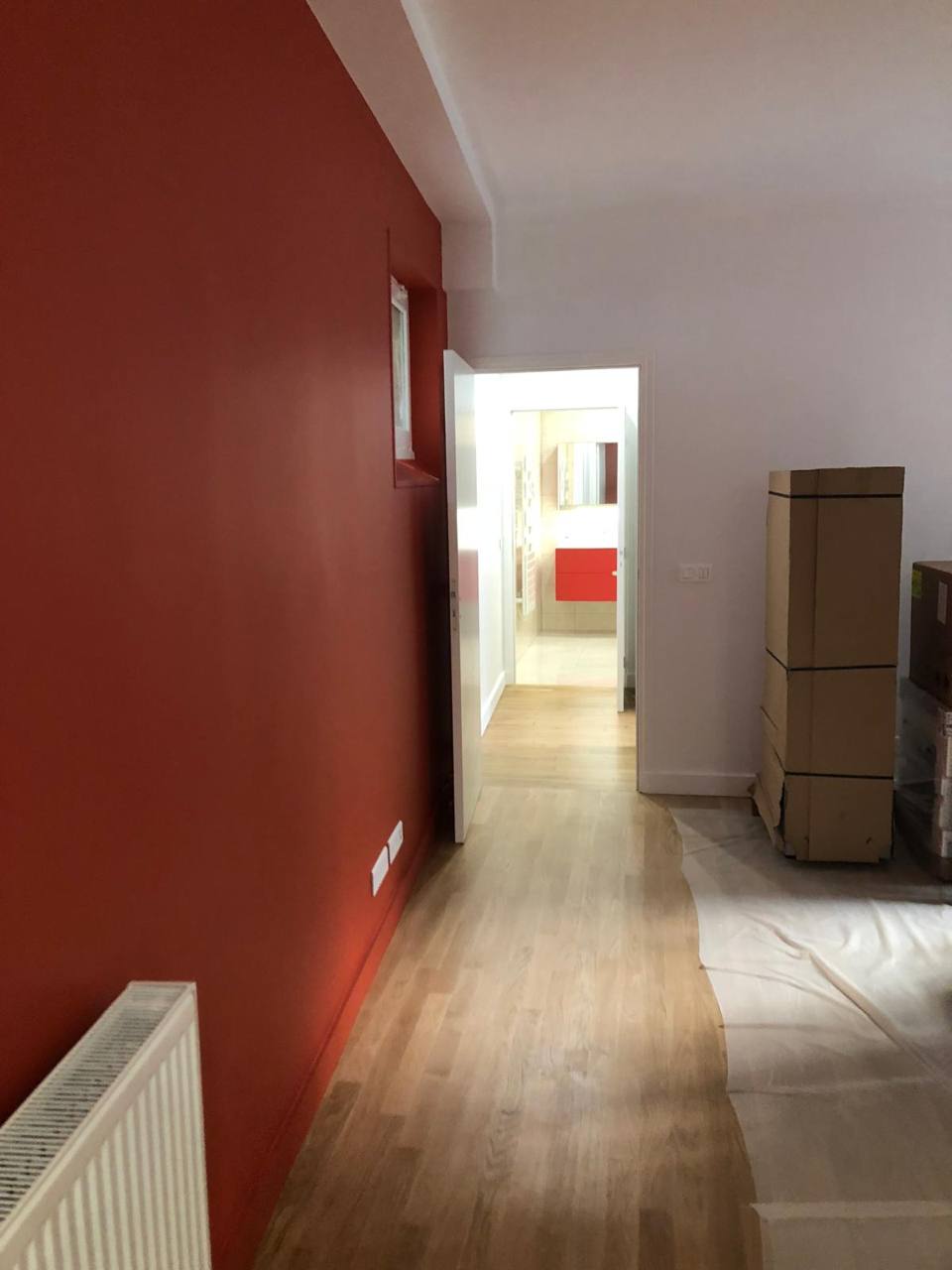 Parquet massif chêne point de Hongrie Paris